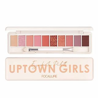FOCALLURE - Staymax 10 Color Eyeshadow Palette- #2 SAKURA IN DREAM, #2 SAKURA IN DREAM, 80 g, 6941845801435