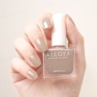 ALLOYA - Water-Based Natural Nail Polish Environmental Friendly 200 Colorful Nude, 10ml, 60 g, 6934849102004