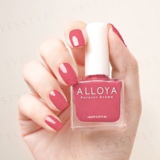 ALLOYA - Water-Based Natural Nail Polish Environmental Friendly 033 Love Me Tender, 10ml, 60 g, 6934849100338