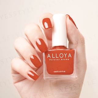 ALLOYA - Water-Based Natural Nail Polish Environmental Friendly 035 Light Tower In Sunset, 10ml, 60 g, 6934849100352