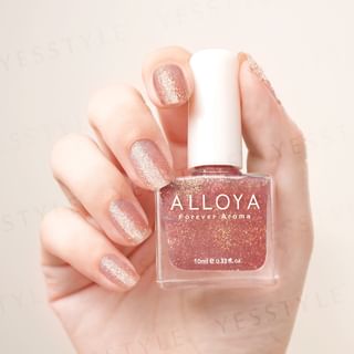 ALLOYA - Water-Based Natural Nail Polish Environmental Friendly 052 Twinkling Star, 10ml, 60 g, 6934849100529