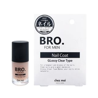 BRO. FOR MEN - Nail Coat Glossy Clear Type, 4ml, 34 g, 4562226255436