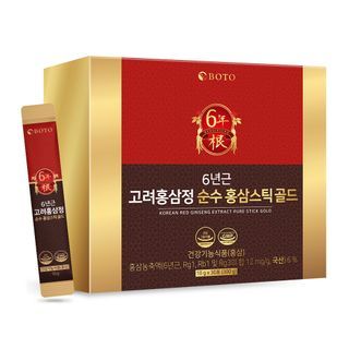 BOTO - Korean Red Ginseng Extract Pure Stick Gold, 10g x 30 sticks, 537 g, 8809240245156