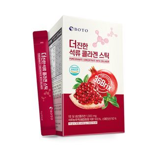 BOTO - Pomegranate Concentrate With Collagen, 15g x 30 sticks, 542 g, 8809240246306