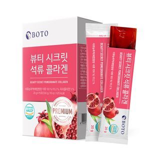 BOTO - Beauty Secret Pomegranate Collagen, 20g x 15 sticks, 343 g, 8809240244166