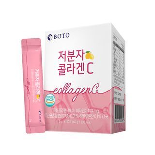 BOTO - Small Molecular Collagen C, 2g x 30 sticks, 131 g, 8809240242841