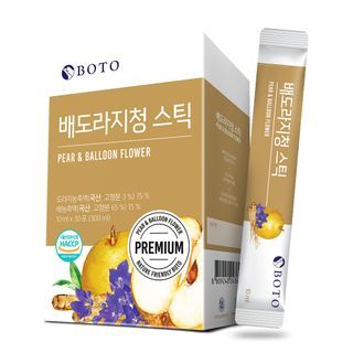 BOTO - Pear & Balloon Flower, 10ml x 30 sticks, 400 g, 8809240243626