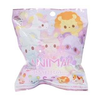 SK Japan - Yumefuwa Animal Bath Ball, 1 pc - Random Style, 91 g, 4544815063394