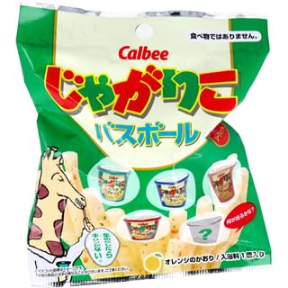 SK Japan - Calbee Jagarico Bath Ball, 1 pc, 100 g, 4544815060911