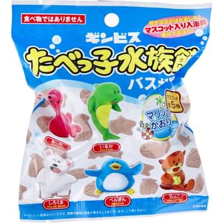 SK Japan - Tabekko Animal Candy Aquarium Bath Ball, 1 pc, 100 g, 4544815054163