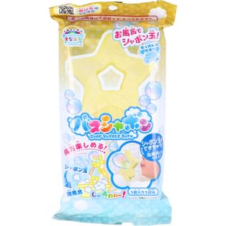 MANABURO - Soap Bubble Bath Star Salt, 1 pc, 100 g, 4535304299899