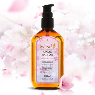 isLeaf - Fragrance Argan Hair Oil Cherry Blossom, 100ml, 350 g, 8809979960498