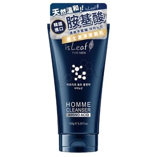 isLeaf - Homme Cleanser For Men Amino Acid, 150g, 180 g, 8809473193385