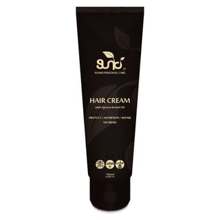 Sunki - Hair Cream With Apricot Kernel Oil, 180ml, 230 g, 4715838648237