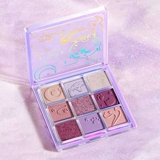 ZEESEA - 9 Colors Eyeshadow Palette -Purple, #14 Romantic purple, 89 g, 6975852820424
