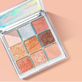 ZEESEA - 9 Colors Eyeshadow Palette- Orange, #15 Orange, 86 g, 6975852820431