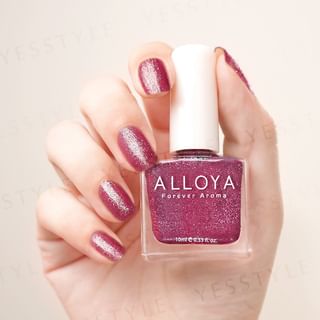 ALLOYA - Water-Based Natural Nail Polish Environmental Friendly 088 Naughty Sexy, 10ml, 60 g, 6934849100888