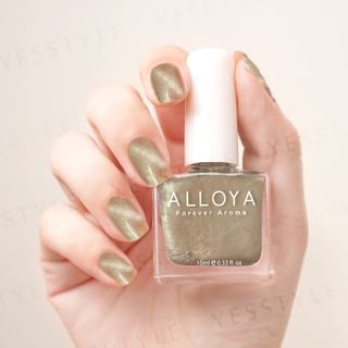 ALLOYA - Water-Based Natural Nail Polish Environmental Friendly 115 Sleepy Beauty Story, 10ml, 60 g, 6934849101151