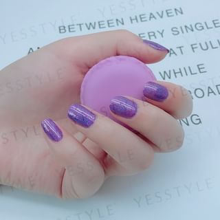 ALLOYA - Water-Based Natural Nail Polish Environmental Friendly 132 Amethyst Treasure, 10ml, 60 g, 6934849101328
