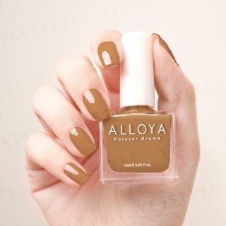 ALLOYA - Water-Based Natural Nail Polish Environmental Friendly 151 Caramel Toffee, 10ml, 60 g, 6934849101519