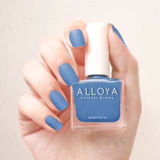 ALLOYA - Water-Based Natural Nail Polish Environmental Friendly 158 Durdle Door Above Sea, 10ml, 60 g, 6934849101588