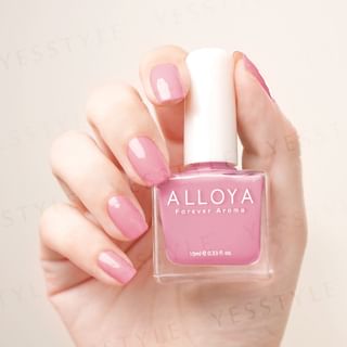 ALLOYA - Water-Based Natural Nail Polish Environmental Friendly 036 Pink Panther, 10ml, 60 g, 6934849100369