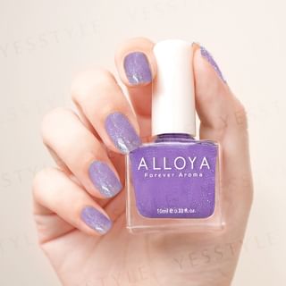 ALLOYA - Water-Based Natural Nail Polish Environmental Friendly 051 Mysterious Garden, 10ml, 60 g, 6934849100512
