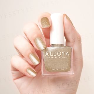ALLOYA - Water-Based Natural Nail Polish Environmental Friendly 085 Irresistible Silence, 10ml, 60 g, 6934849100857