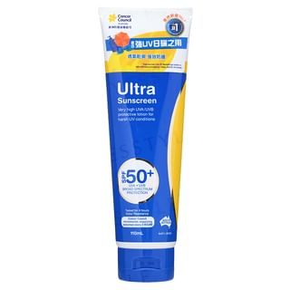 Cancer Council - Ultra Sunscreen SPF 50+, 110ml, 130 g, 9321299102222