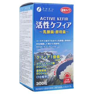 FINE JAPAN - Active Kefir Probiotic Tablet, 300 Tablets, 241 g, 4976652005129