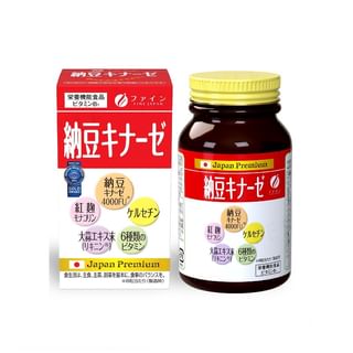 FINE JAPAN - Natto Kinase Tablets, 240 Tablets, 225 g, 4976652002784