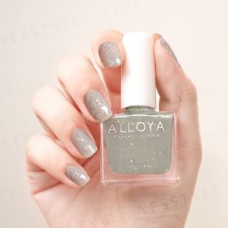 ALLOYA - Water-Based Natural Nail Polish Environmental Friendly 212 Chia Yogurt, 10ml, 60 g, 6934849102127