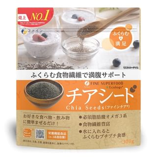 FINE JAPAN - Fine Superfood Ecology Chia Seeds, 300g, 310 g, 4976652009271