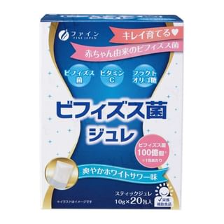 FINE JAPAN - Bifidobacteria Lactic Acid Jelly, 10g x 20, 248 g, 4976652012165