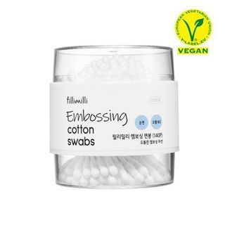 fillimilli - Embossing Cotton Swabs, 140 pcs, 109 g, 8809628730106