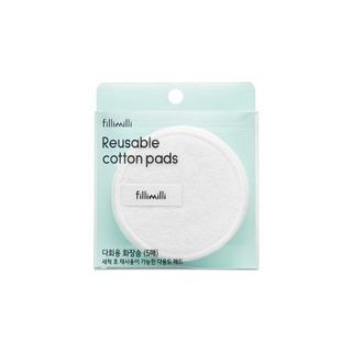 fillimilli - Reusable Cotton Pads, 5 pads, 39 g, 8801489118444