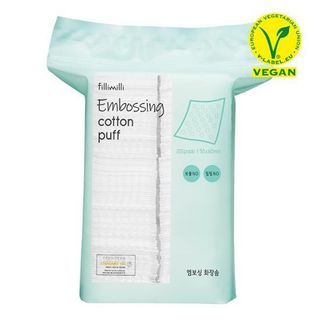 fillimilli - Embossing Cotton Puff, 220 pads, 156 g, 8809241341444