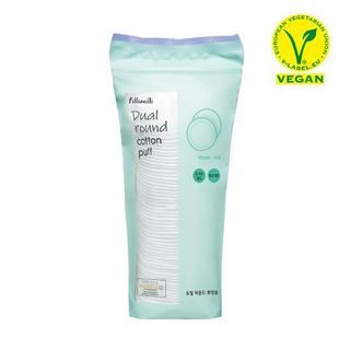 fillimilli - Dual Round Cotton Puff, 60 pads, 45 g, 8809241341413