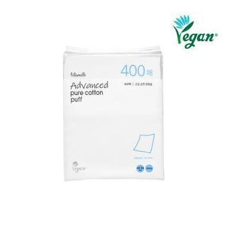 fillimilli - Advanced Pure Cotton Puff, 400 pads, 536 g, 8809279850512