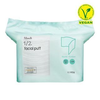fillimilli - 1/2 Facial Puff, 100 pads, 140 g, 8809241341390