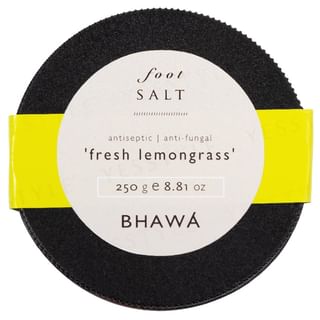BHAWA - Lemongrass Foot Salt Scrub, 250g, 290 g, 8859168473018