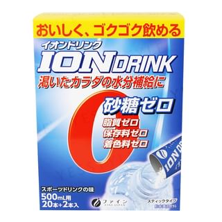 FINE JAPAN - Ion Drink, 3.2g x 22, 112 g, 4976652007543