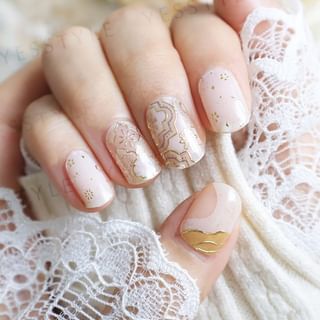 Lunacaca - Starry Fantasy Nail Art Stickers, 24 pcs, 50 g, 4892022001011