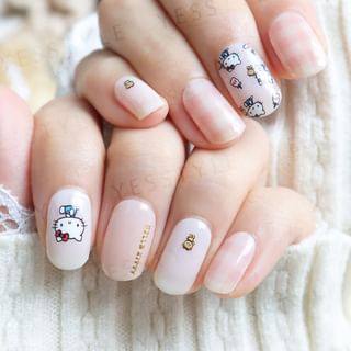 Lunacaca - Sanrio Hello Kitty Spring Date Nail Art Stickers, 24 pcs, 22 g, 4892023003002