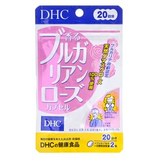 DHC - Fragrant Bulgarian Rose Capsule, 40 capsules (20 days supply), 17 g, 4511413405482