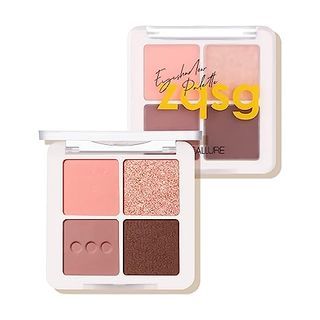 FOCALLURE - Four Colors Eyeshadow- Peach Rose, #02 zqsg Peach Rose, 63 g, 6974908116672