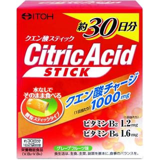 Itoh Kanpo - Citric Acid Stick 30 Days, 2g x 60 pcs, 200 g, 4987645495100