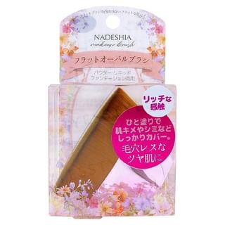 MEIQUE - Flat Oval Brush, 1 pc, 80 g, 4560130658121