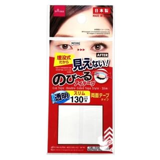 DAISO - Eye Tape Double Sided Tape Style Slim, 130pcs, 30 g, 4550480227450