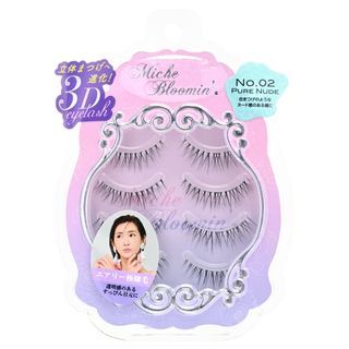 Miche Bloomin’ - Eyelash Renewal 02 Pure Nude, 4 pairs, 22 g, 4560364939232